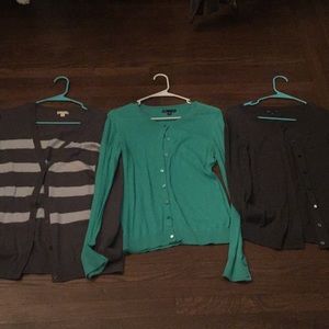 Bundle of 3 Gap Cardigan Sweaters